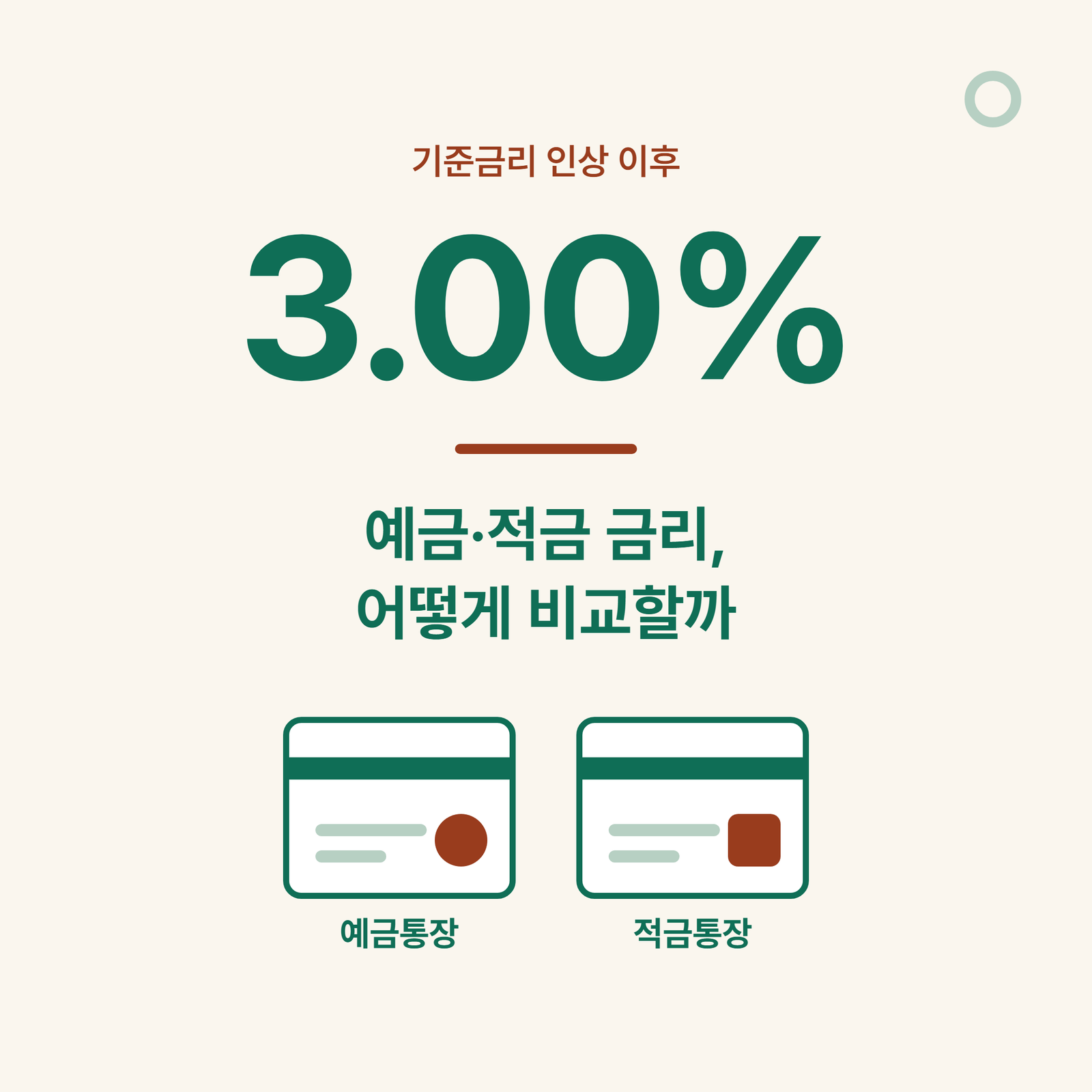 예금 적금 금리 비교, 기준금리 3% 이후 최고금리보다 먼저 볼 3가지